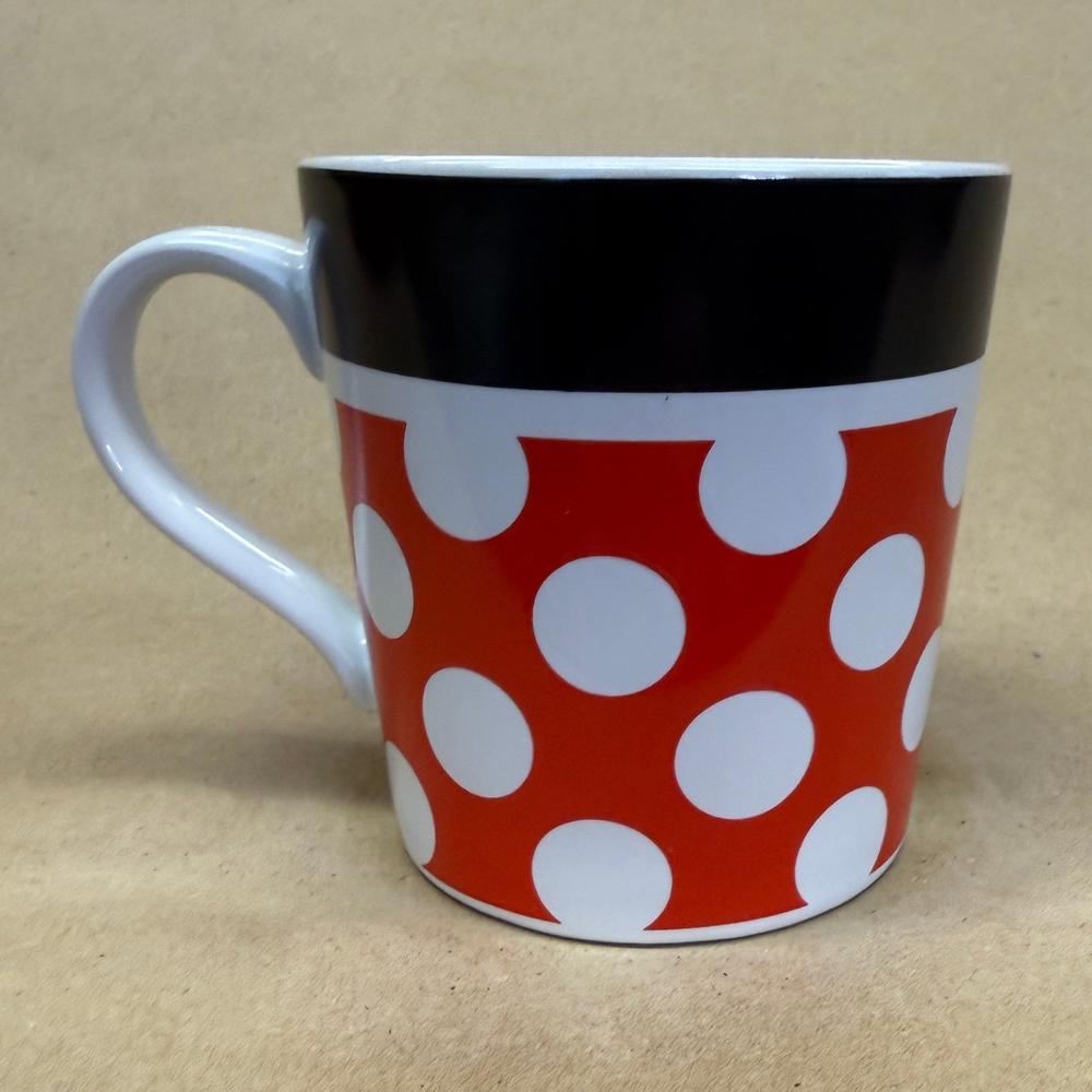 Disney Minnie Mouse Polka Dot Bow Mug-2016