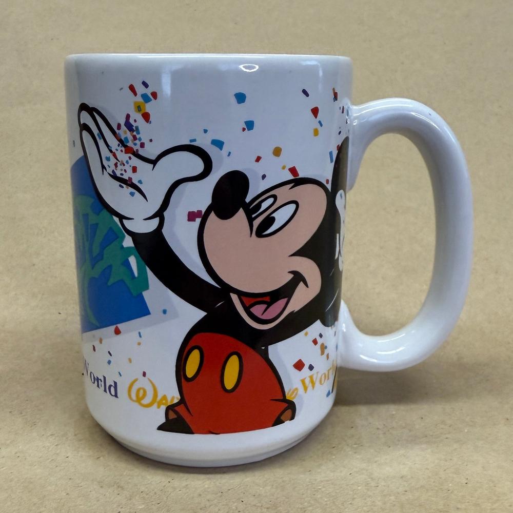 Walt Disney World Mickey Mouse Confetti Mug