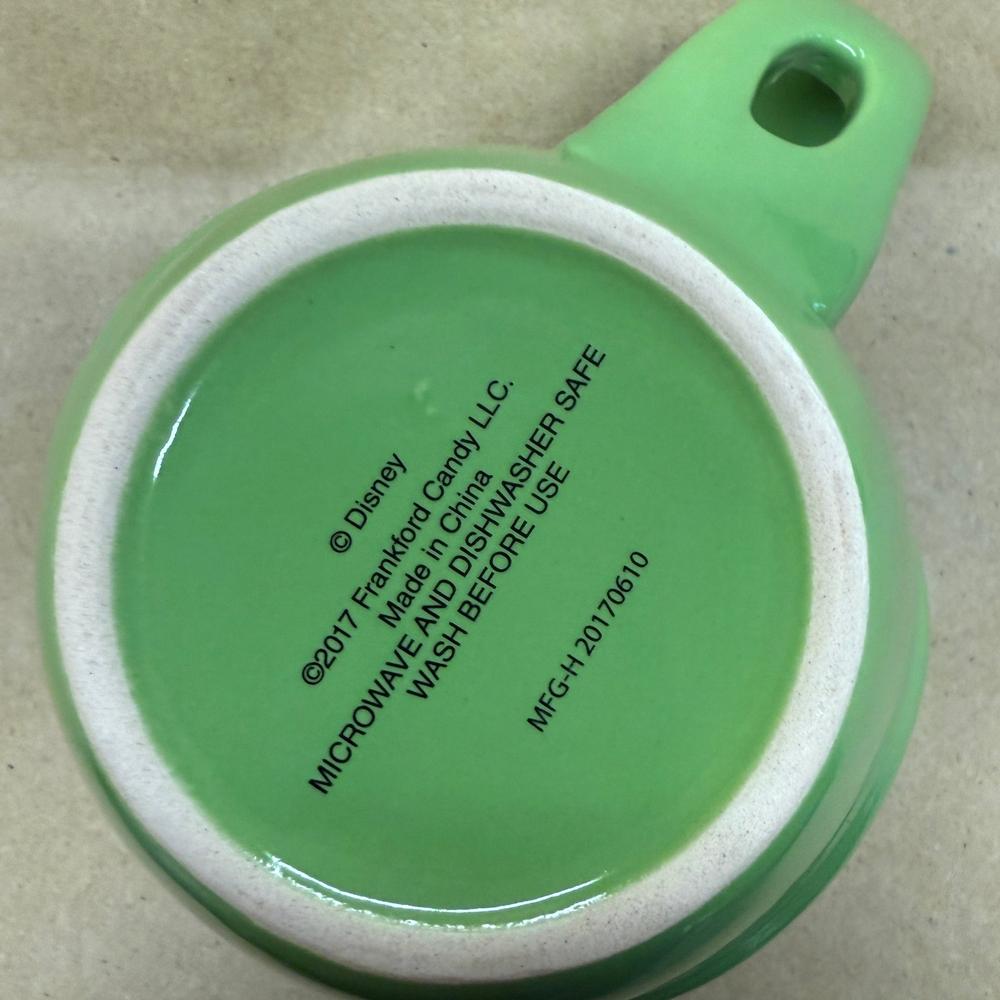 Disney Mickey and Minnie Lime Green Christmas Mug-2017