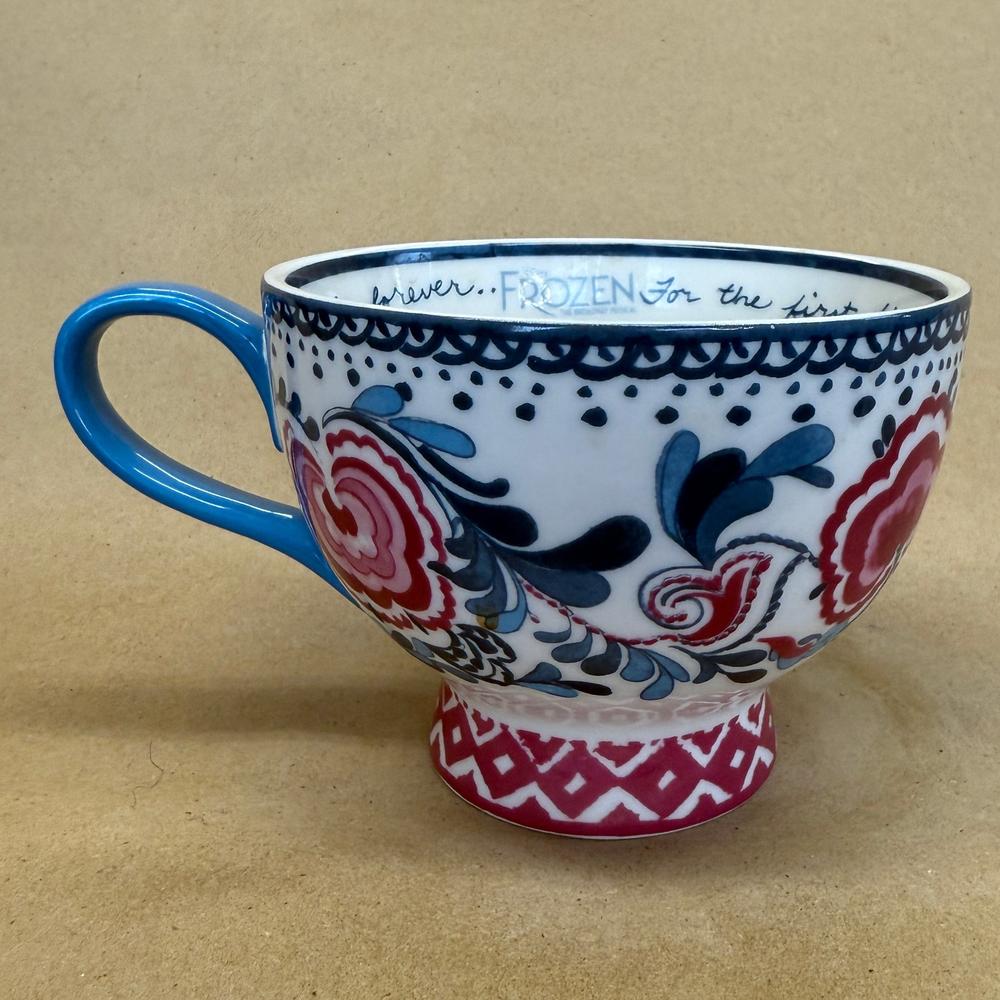Disney Frozen The Broadway Musical Rosemaling Arendelle Mug