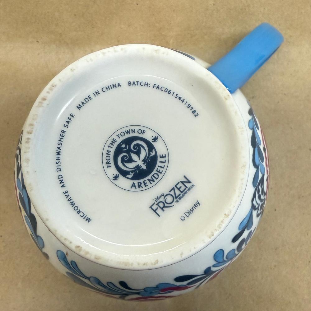 Disney Frozen The Broadway Musical Rosemaling Arendelle Mug