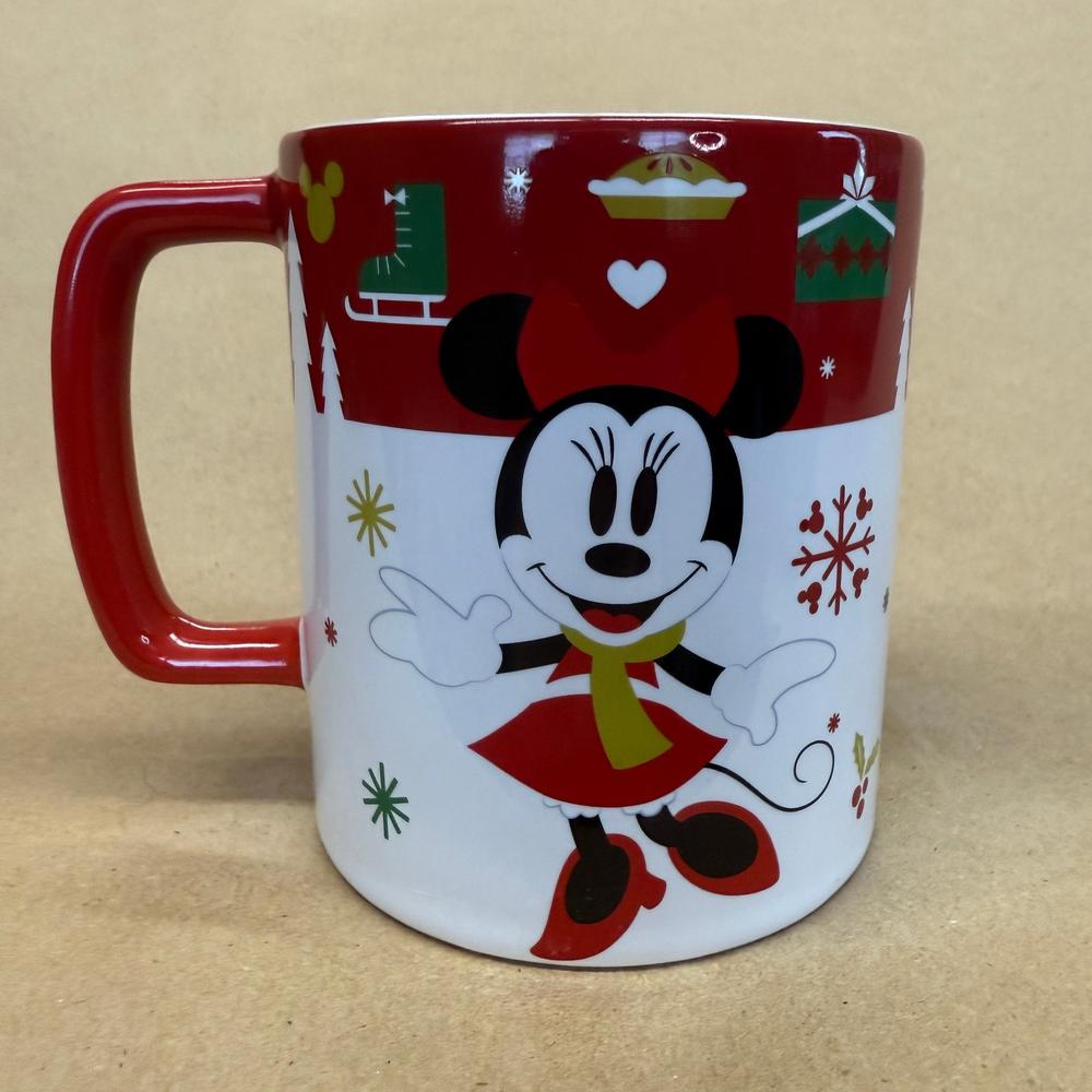 Disney Minnie Mouse Milk and Cookies Christmas Mug