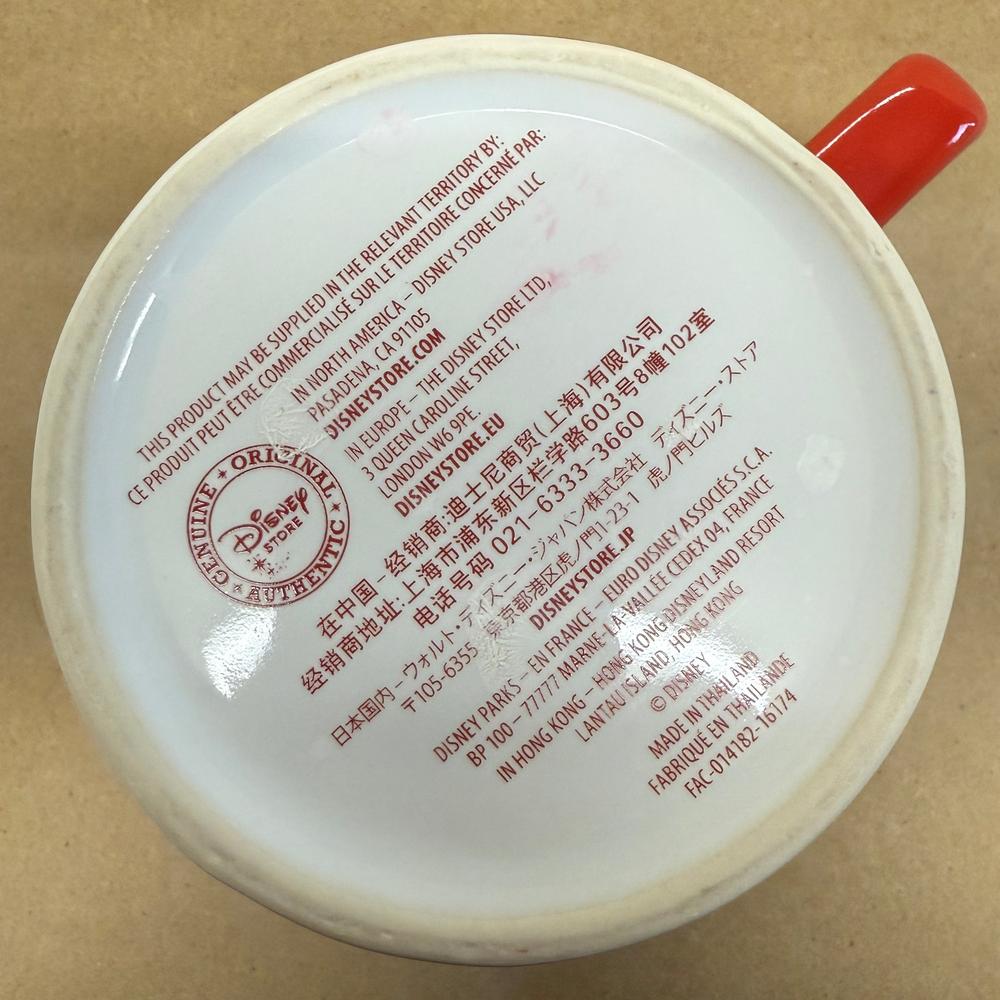 Disney Minnie Mouse Milk and Cookies Christmas Mug