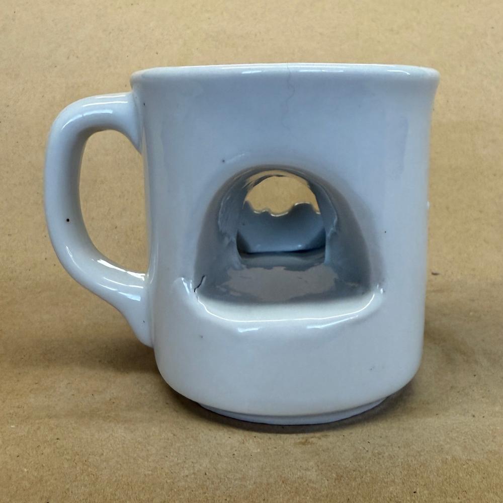 Mackinac Bridge Cut Out Ship Mug