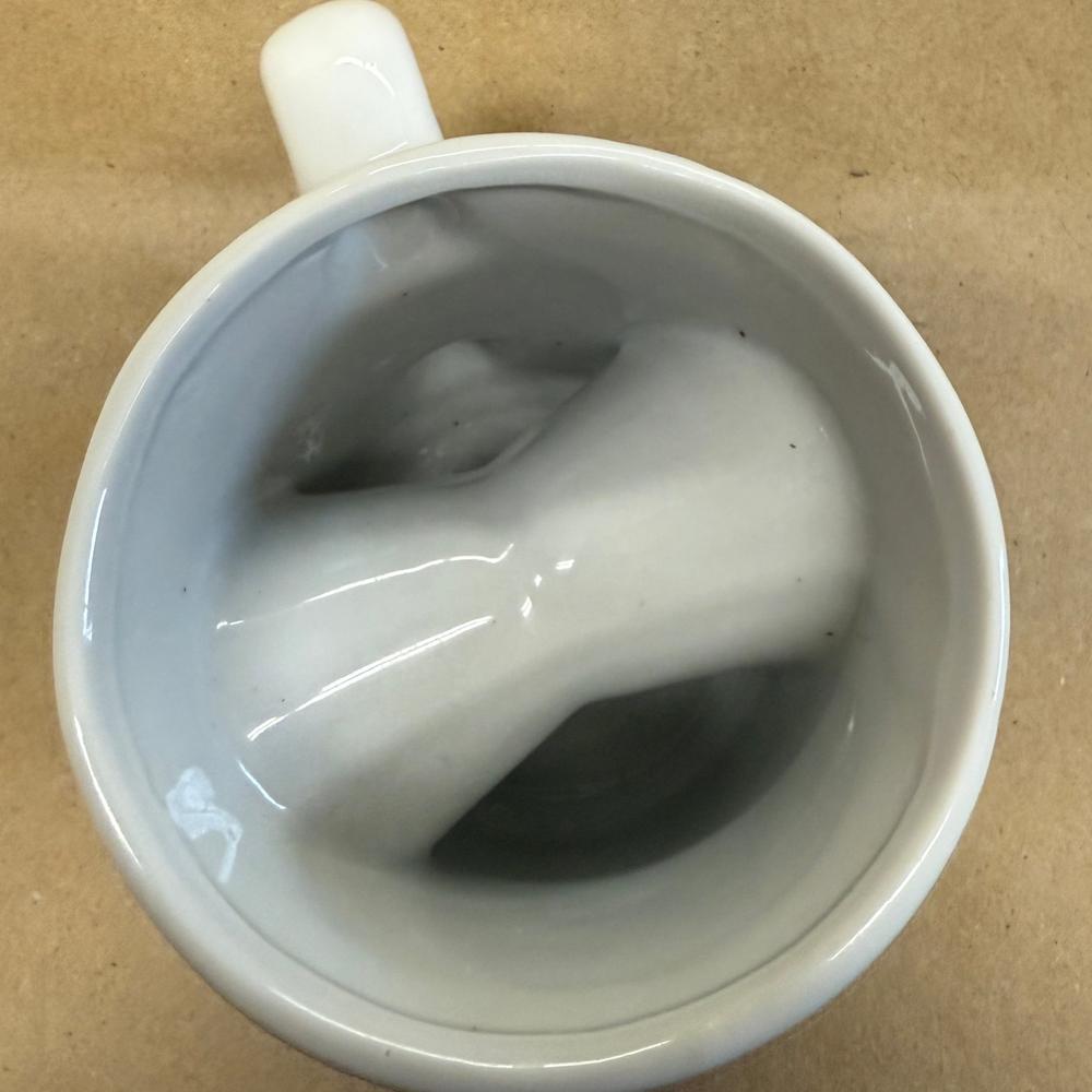 Mackinac Bridge Cut Out Ship Mug