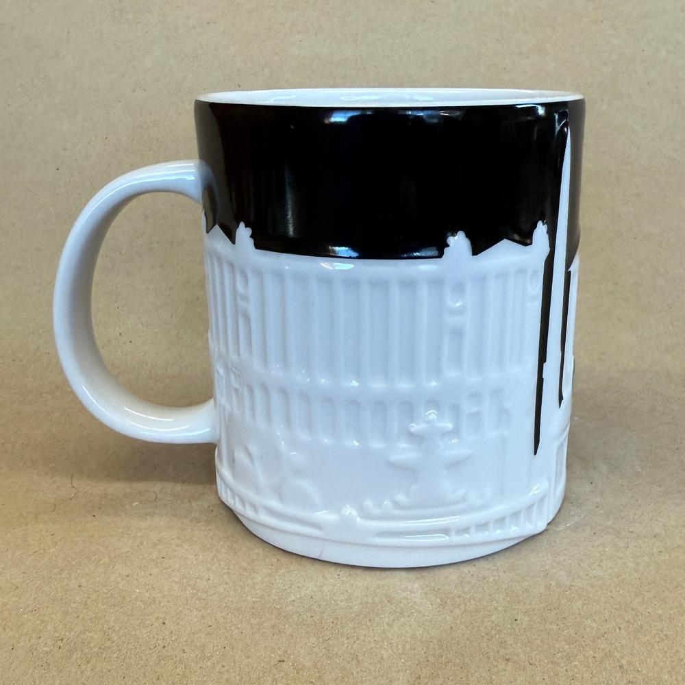 Starbucks Paris Streetlamp 3D Relief Mug-2011