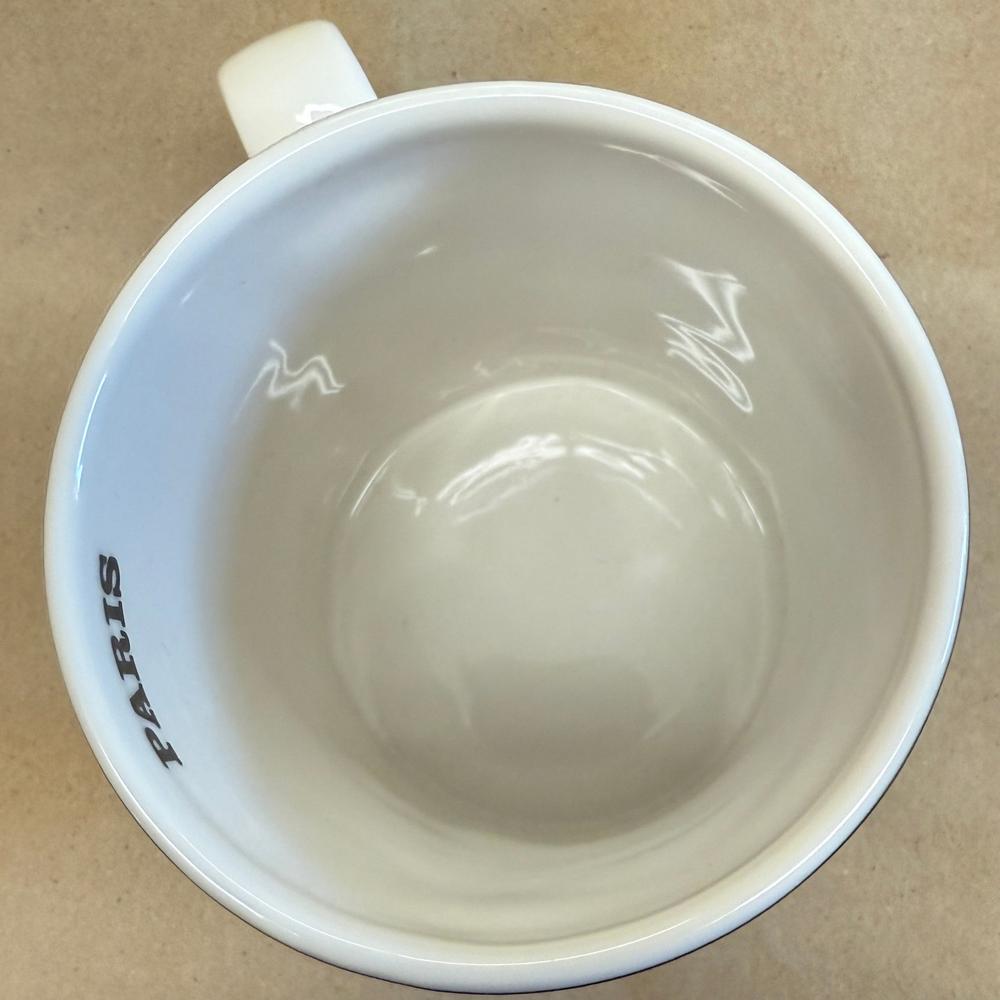 Starbucks Paris Streetlamp 3D Relief Mug-2011