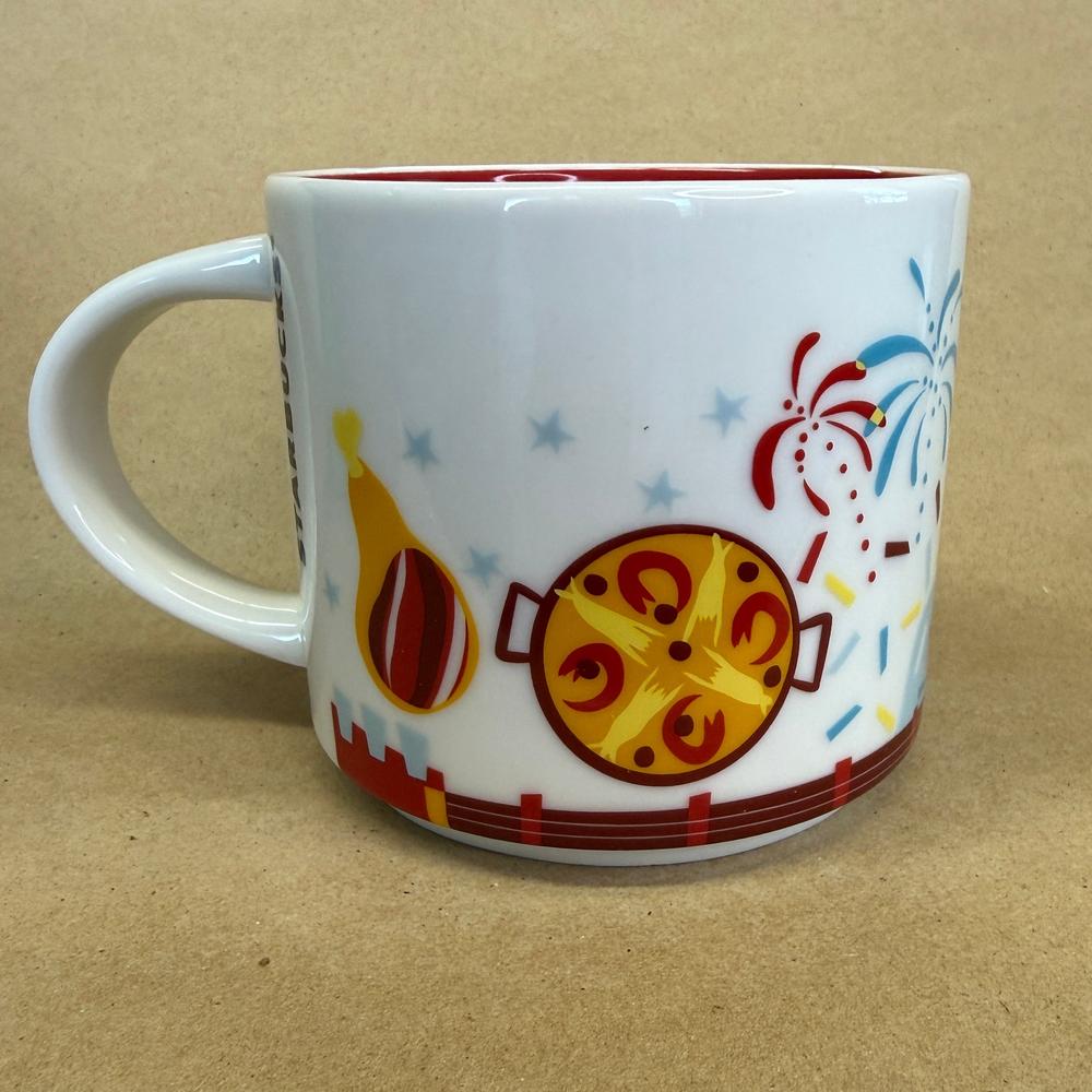 Starbucks You Are Here Series Spain Mug NIB-2018