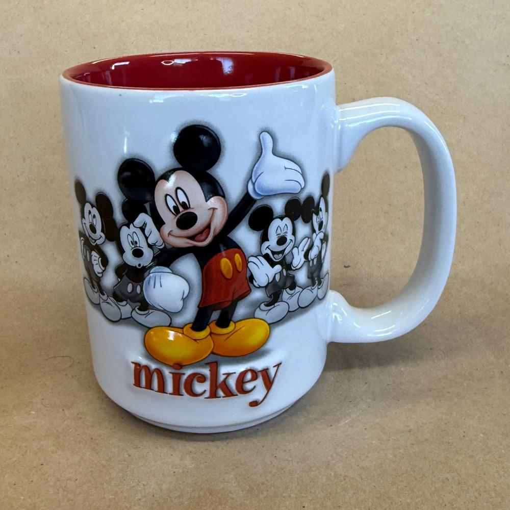 Disney Parks Disney World Mickey Mouse Embossed Mug