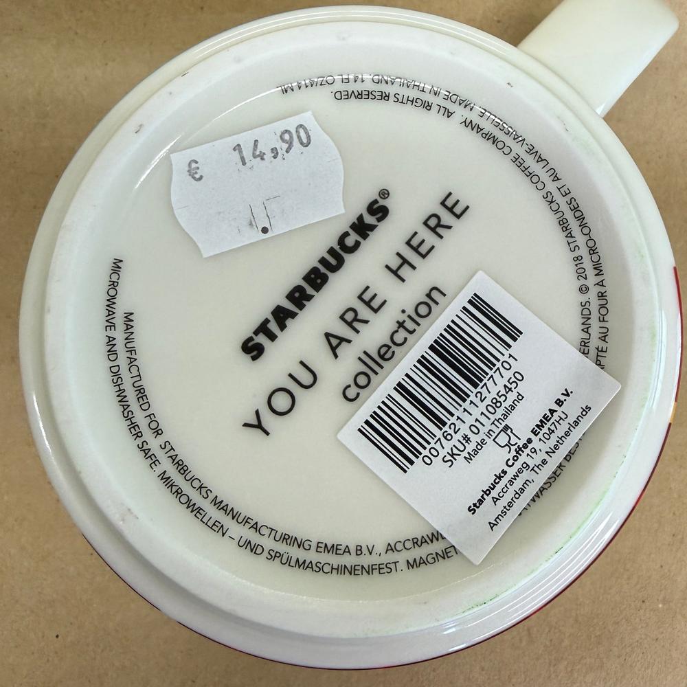 Starbucks You Are Here Series Spain Mug NIB-2018