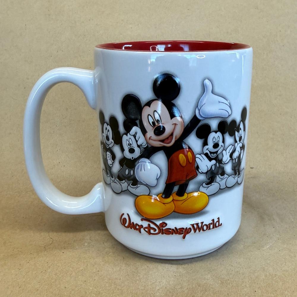 Disney Parks Disney World Mickey Mouse Embossed Mug