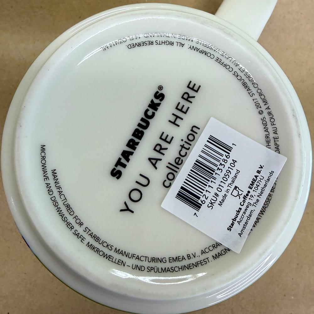 Starbucks You Are Here Series Athens Mug NIB-2017