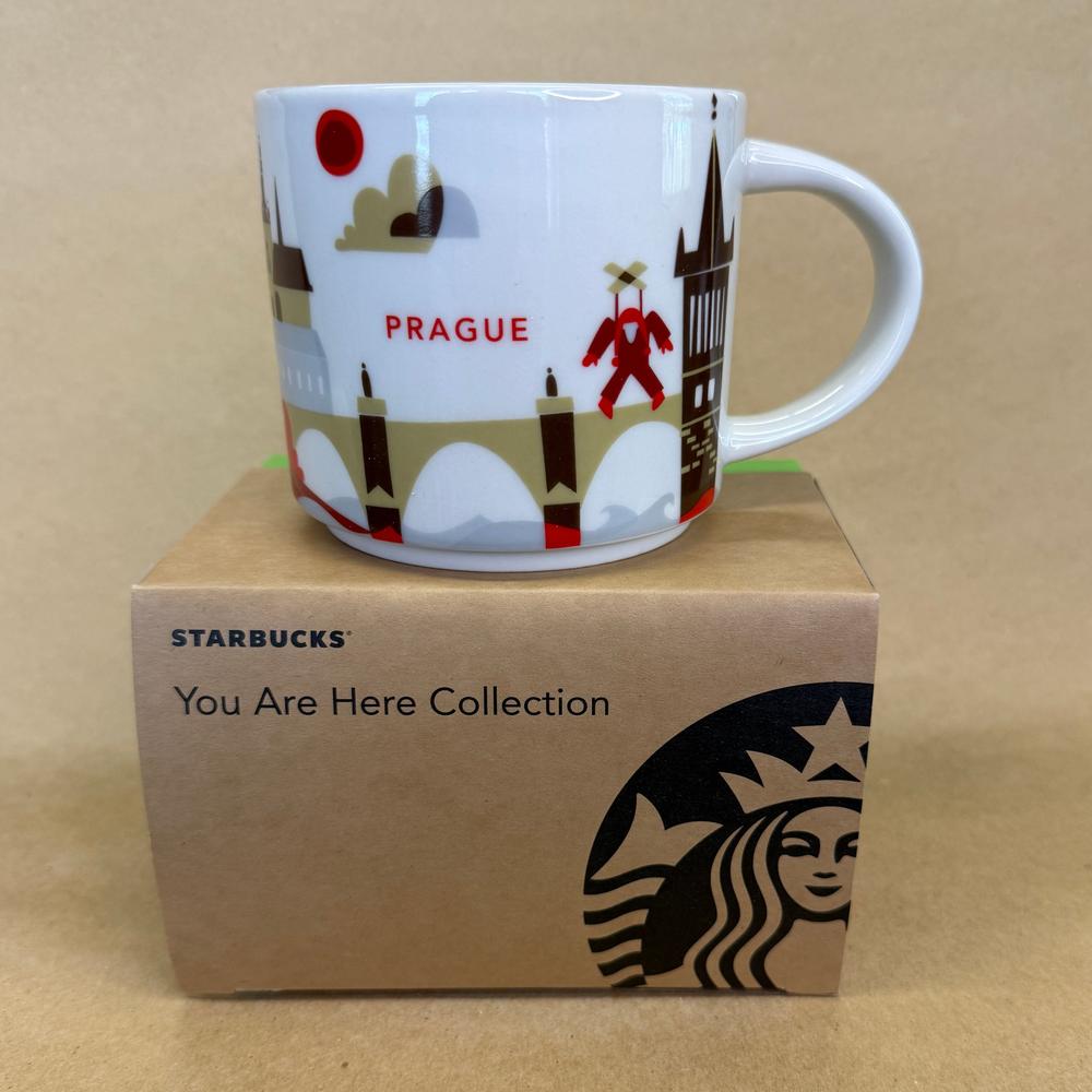 Starbucks You Are Here Series Prague Mug NIB-2017