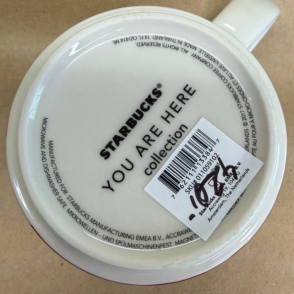 Starbucks You Are Here Series Prague Mug NIB-2017