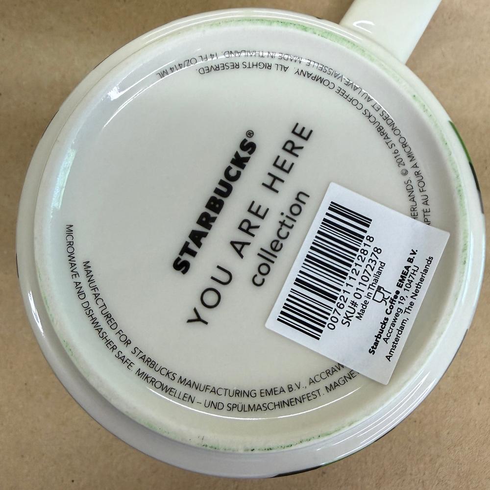 Starbucks You Are Here Series Caerdydd Mug NIB-2016