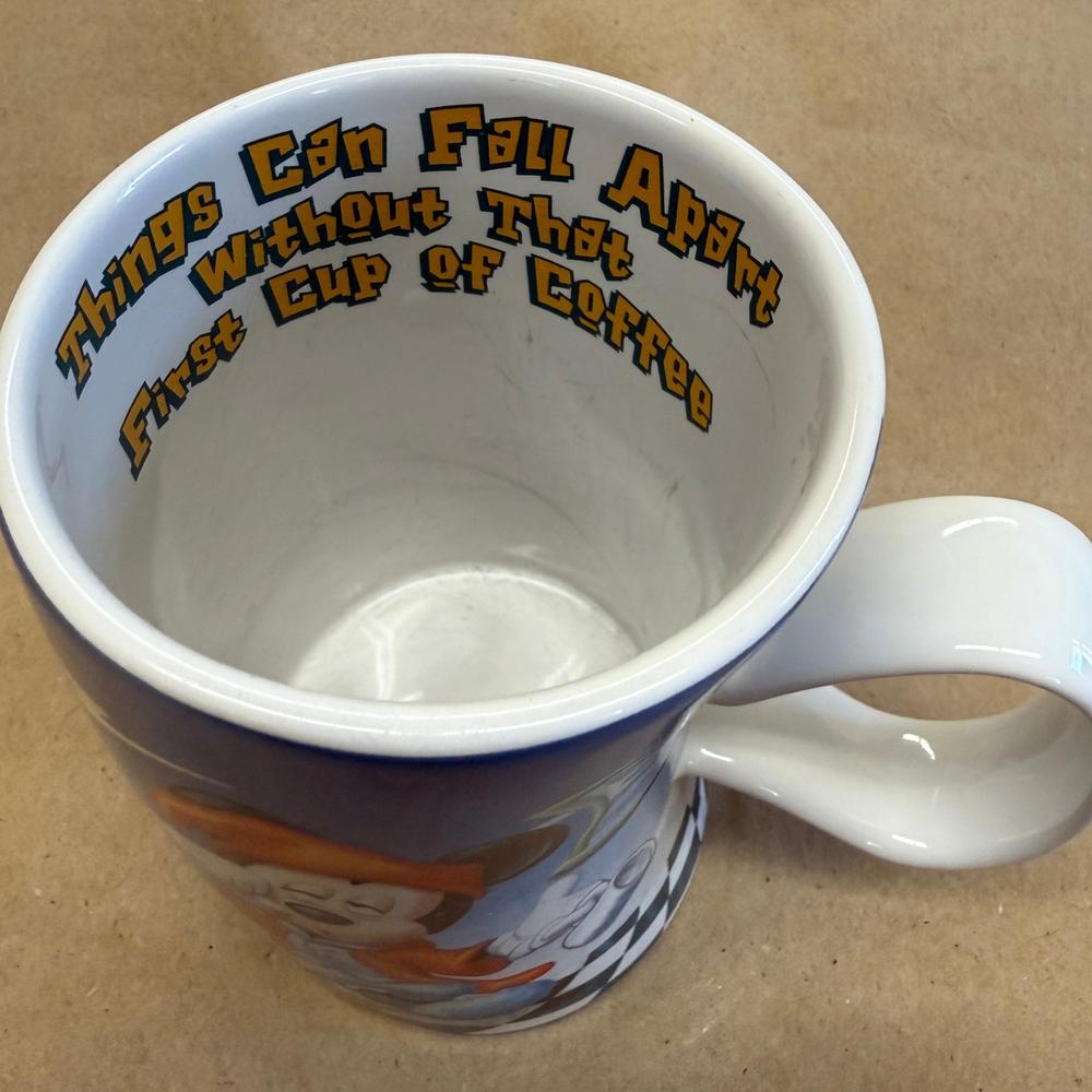 Disney Mickey Mouse Things Can Fall Apart Mug