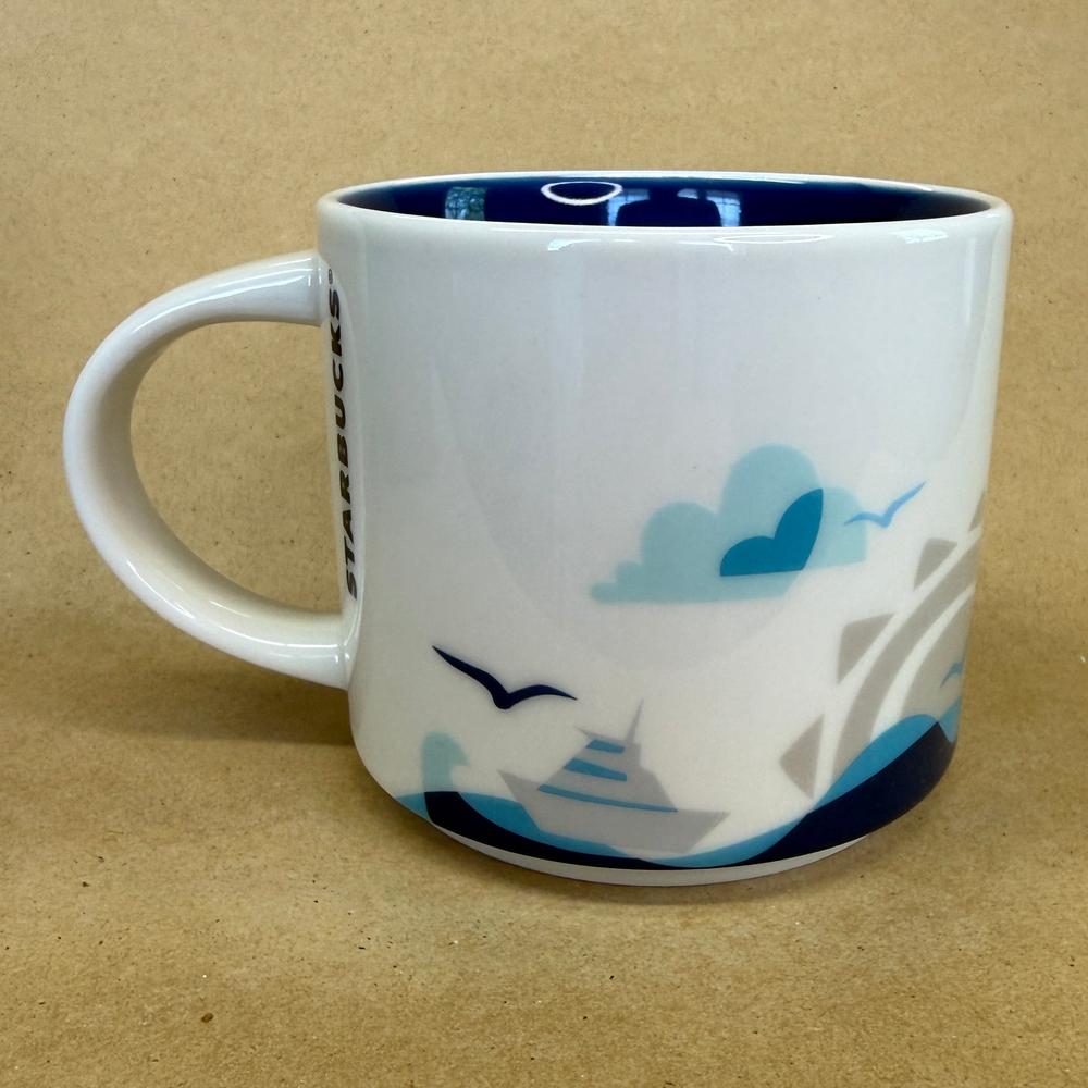 Starbucks You Are Here Series Mykonos Mug NIB-2016
