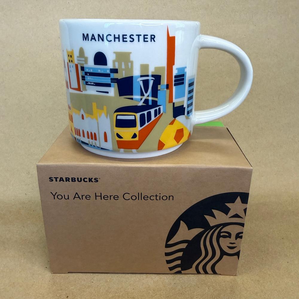 Starbucks You Are Here Series Manchester Mug NIB-2017