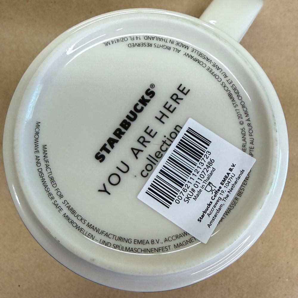 Starbucks You Are Here Series Manchester Mug NIB-2017