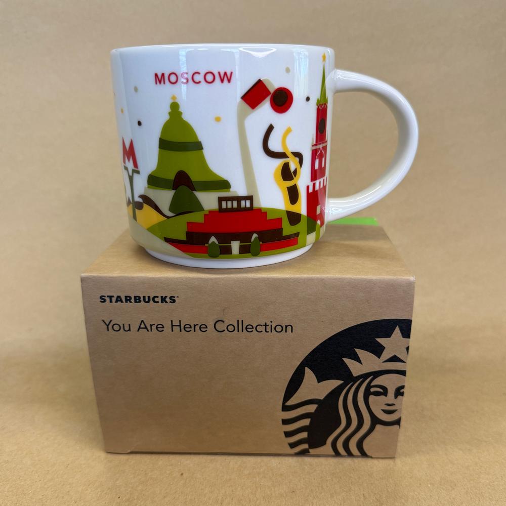 Starbucks You Are Here Series Moscow Mug NIB-2017