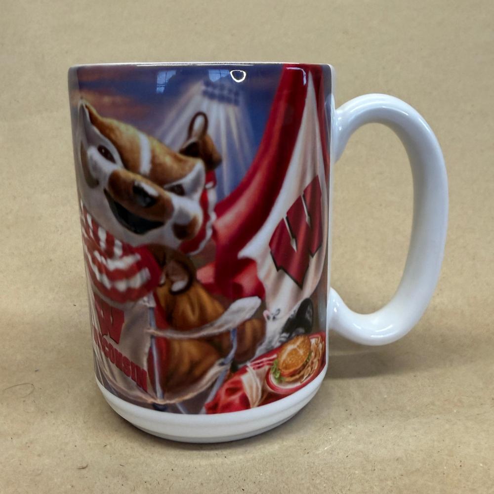 Dona Gelsinger Wisconsin Badger Tailgate Mug