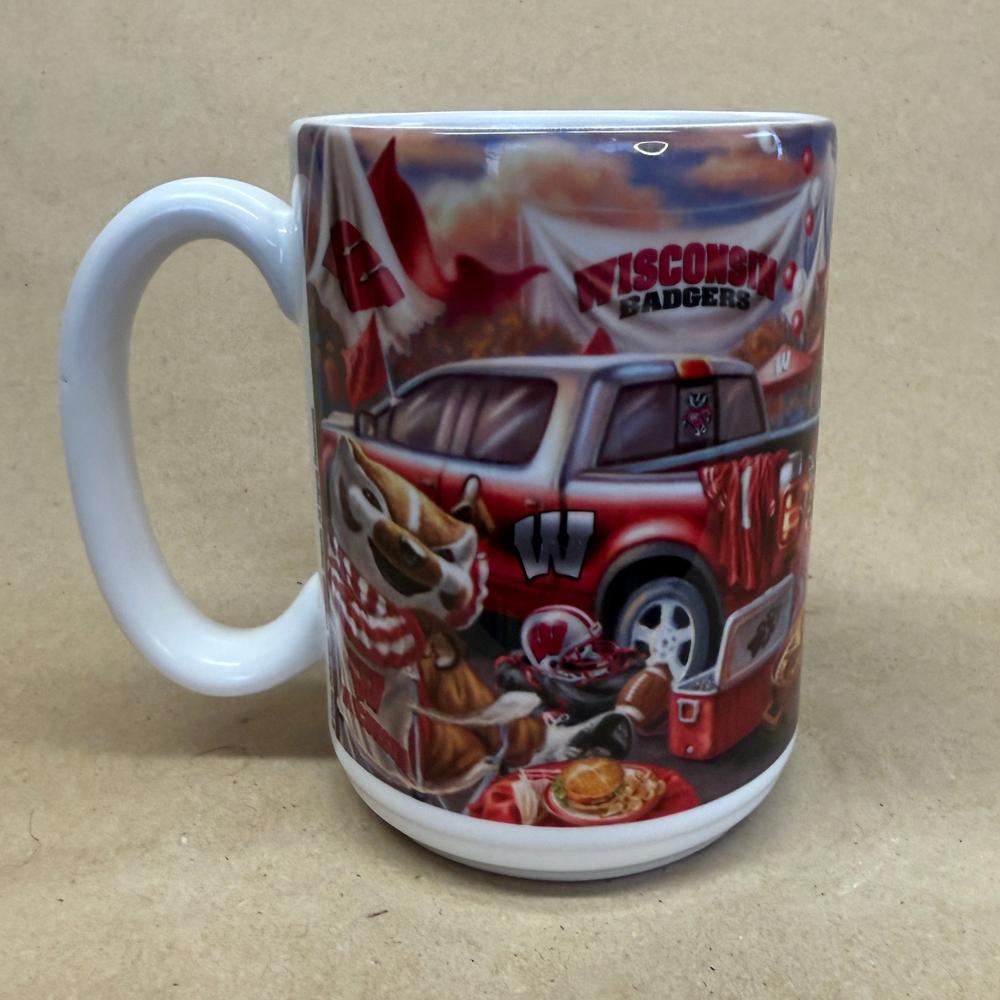 Dona Gelsinger Wisconsin Badger Tailgate Mug