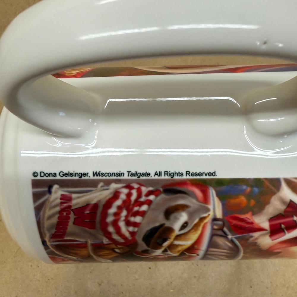 Dona Gelsinger Wisconsin Badger Tailgate Mug