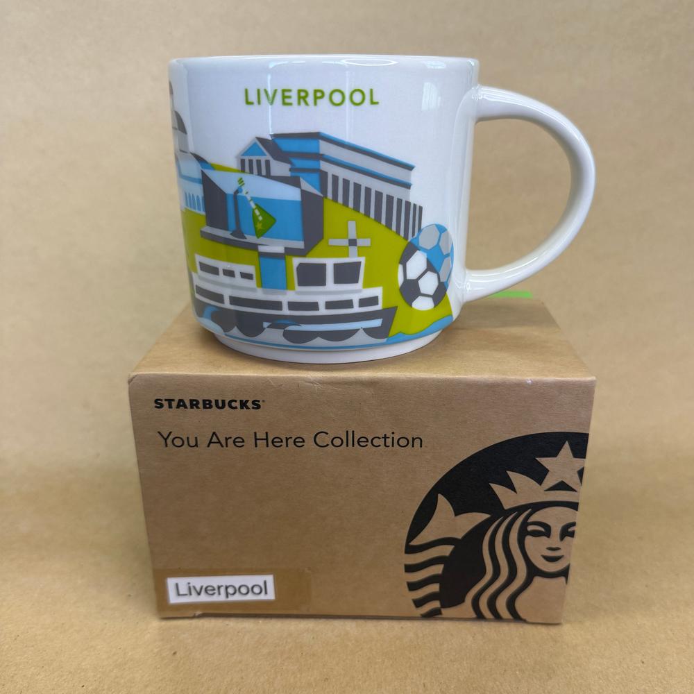 Starbucks You Are Here Series Liverpool Mug NIB-2017