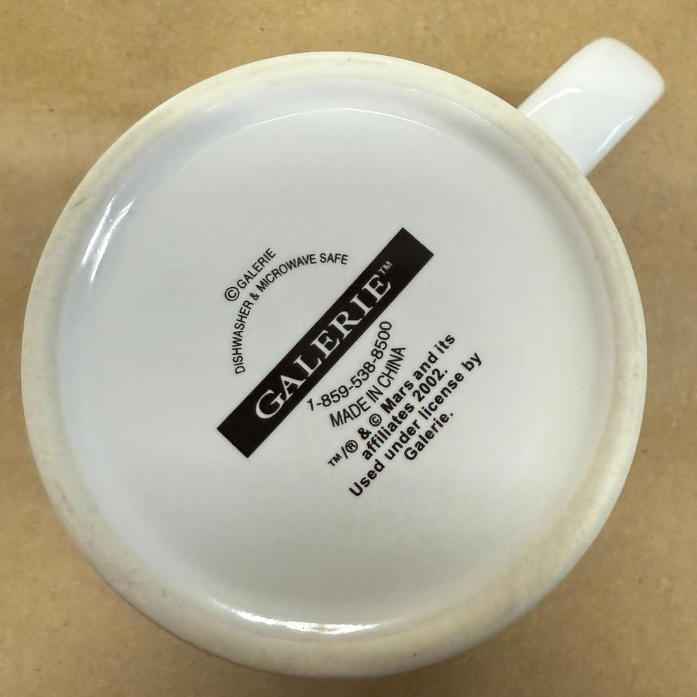 M&M's Green Baseball and Yellow Basketball Players Mug-2003