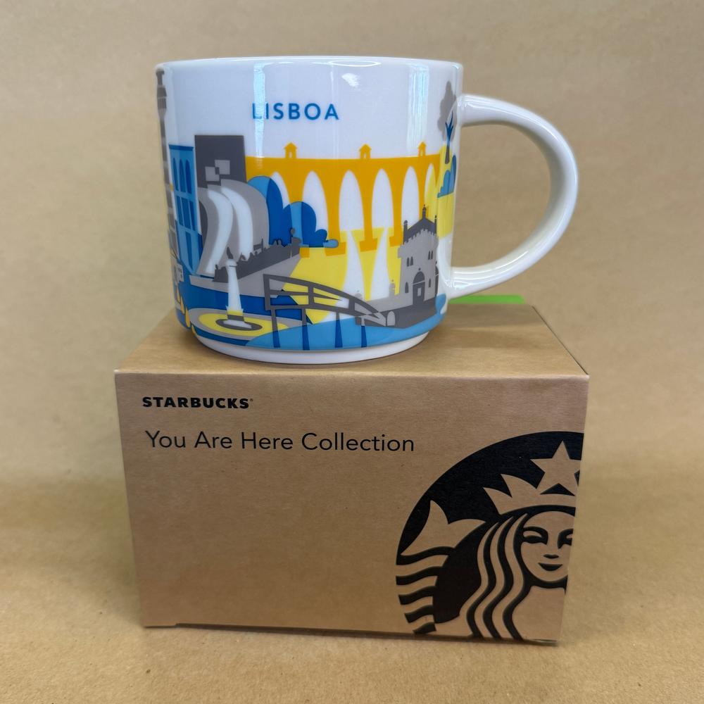 Starbucks You Are Here Series Lisboa Mug NIB-2017