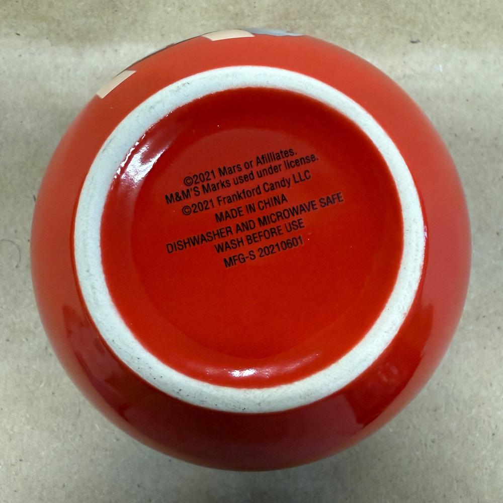 M&M's Red Candy Bowl-2021