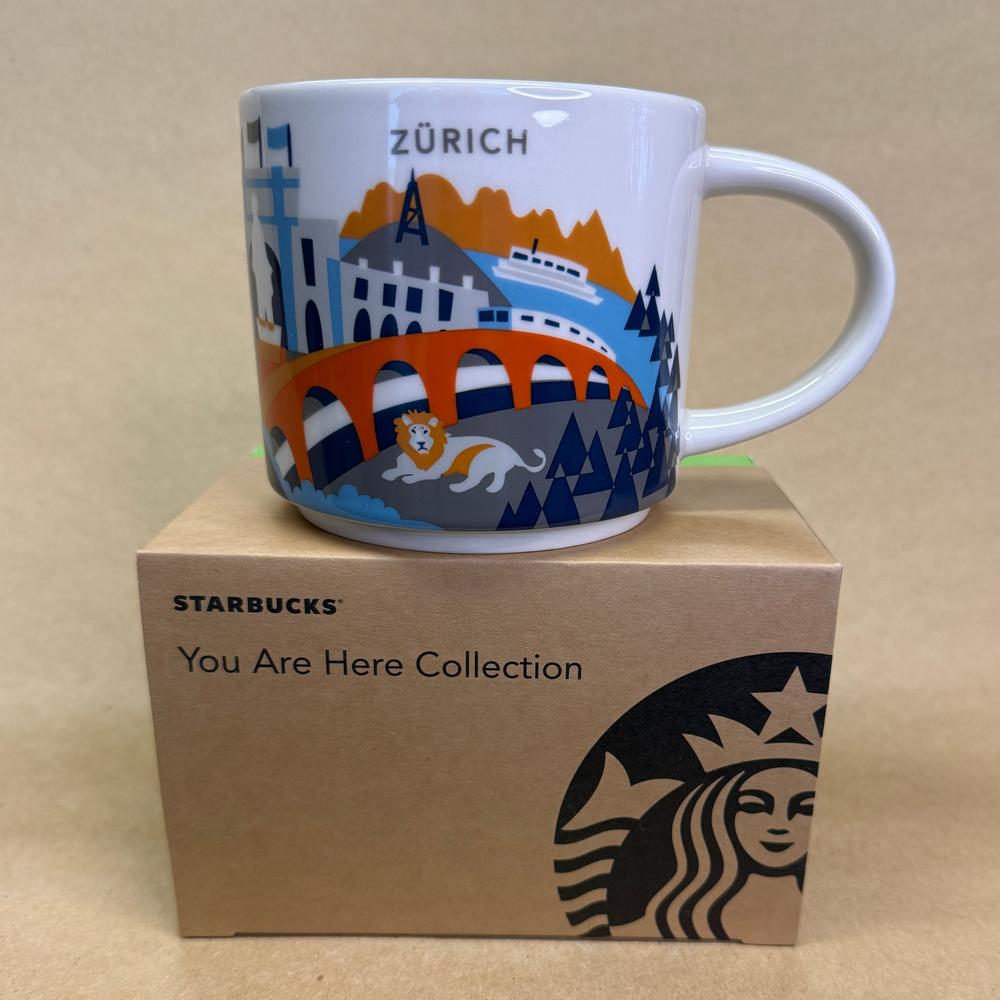 Starbucks You Are Here Series Zurich Mug NIB-2017