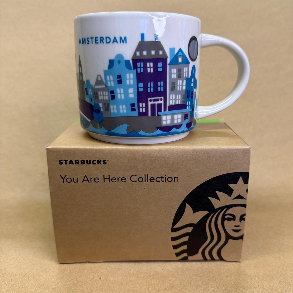 Starbucks You Are Here Series Amsterdam Mug NIB-2017