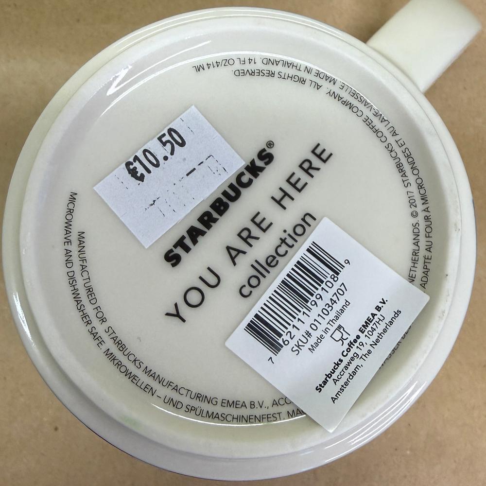 Starbucks You Are Here Series Amsterdam Mug NIB-2017