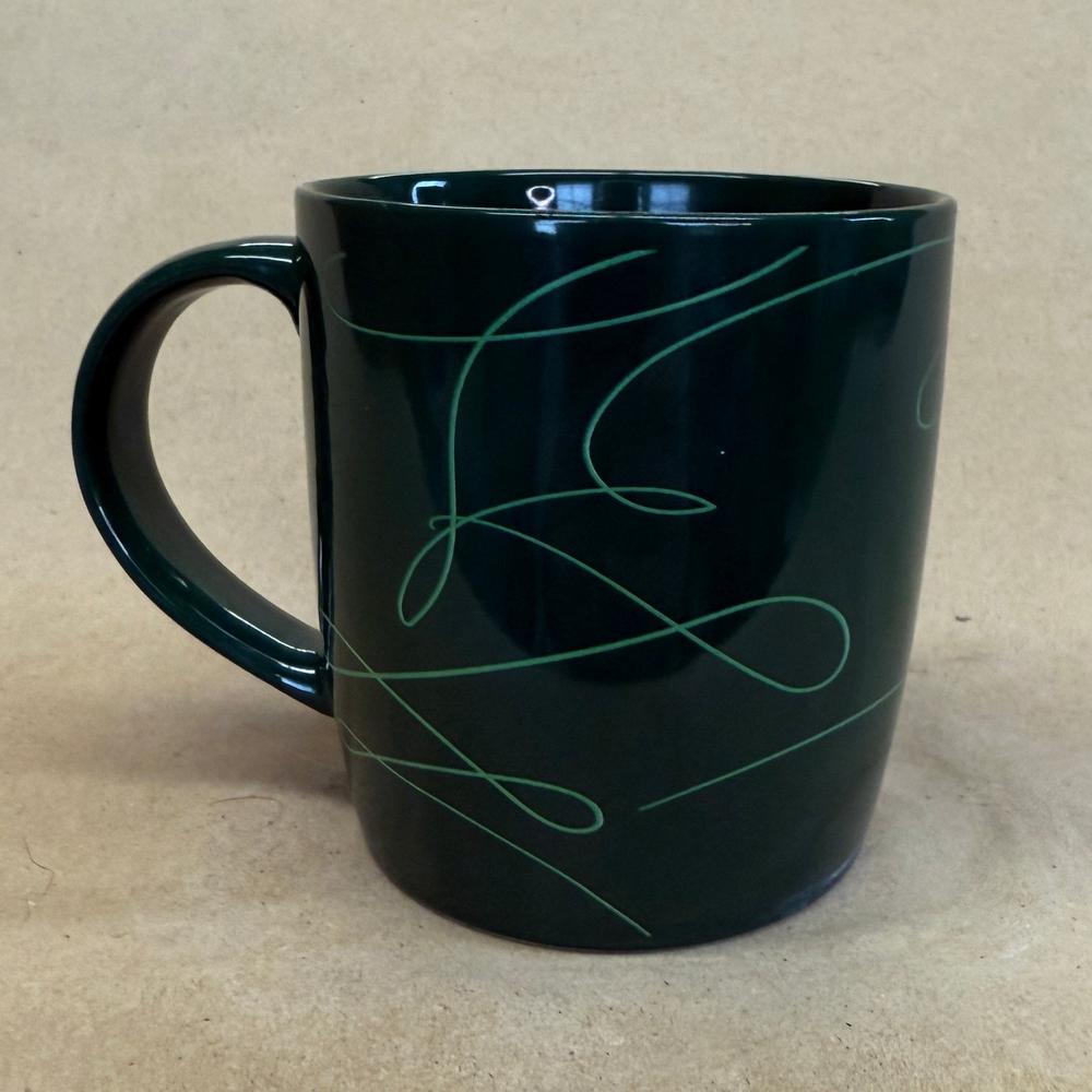 Starbucks Green Siren Holiday Swirl Mug-2020