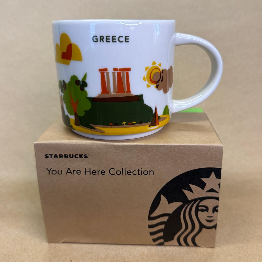 Starbucks You Are Here Series Greece Mug NIB-2017