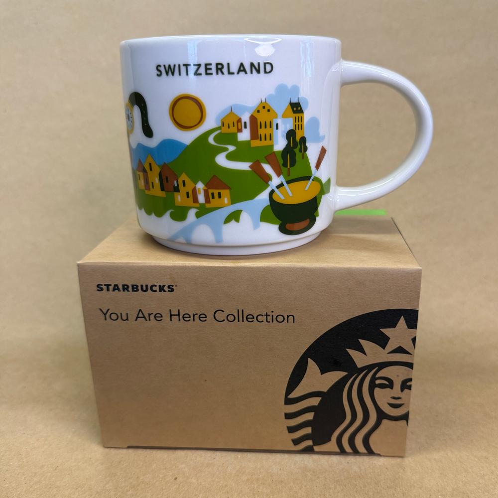 Starbucks You Are Here Series Switzerland Mug NIB-2018