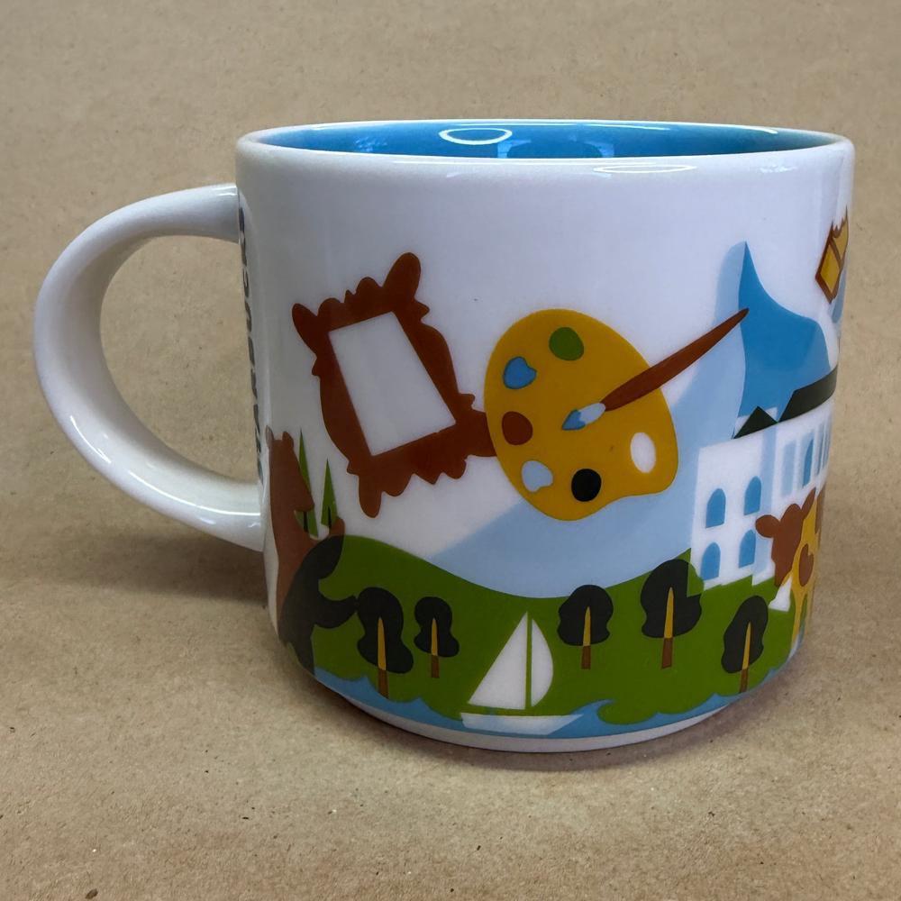 Starbucks You Are Here Series Switzerland Mug NIB-2018