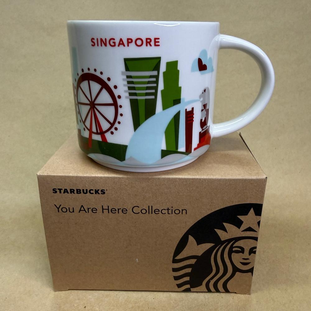 Starbucks You Are Here Series Singapore Red Version Mug NIB-2017