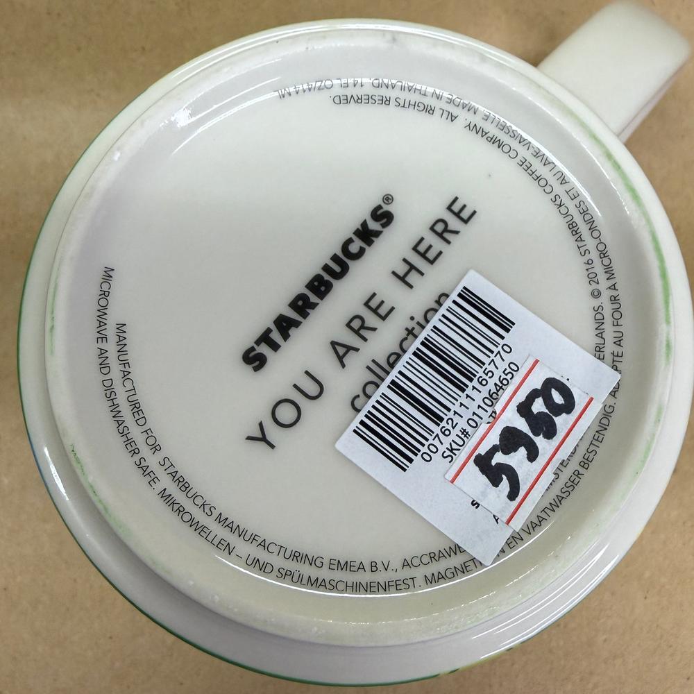 Starbucks You Are Here Series Astana Mug NIB-2016