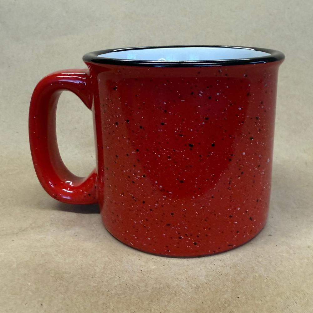 Texas Heavy Speckled Etched Mug