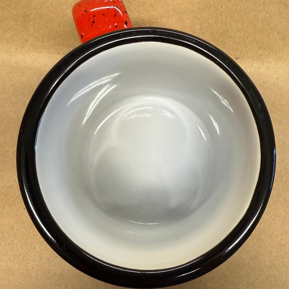 Texas Heavy Speckled Etched Mug