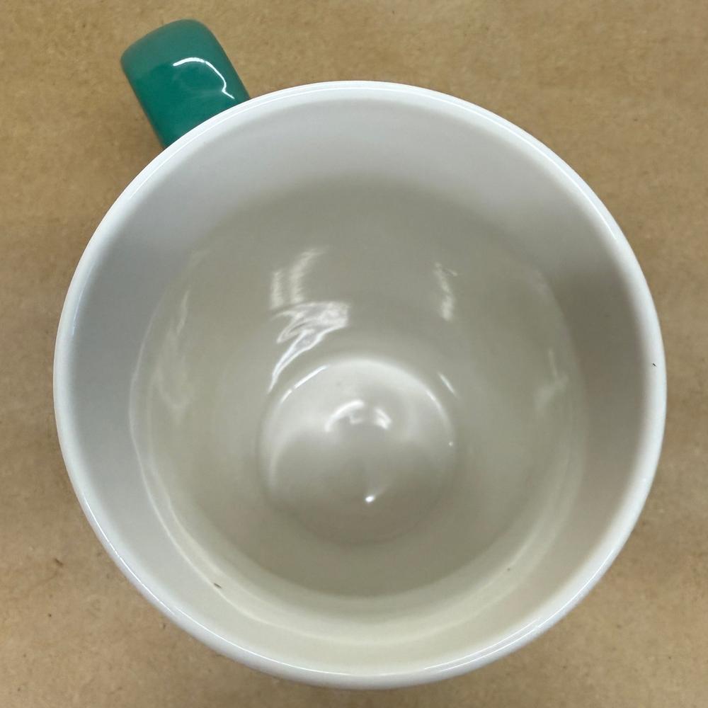 Starbucks Tall White with Green Siren and Handle Mug-2020