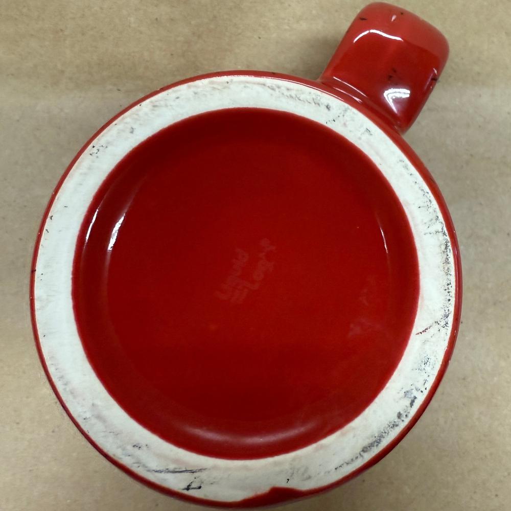 Dunn Brothers Coffee Etched Speckled Heavy Mug