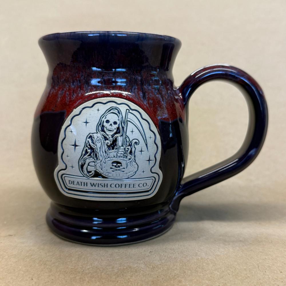 Death Wish Coffee Grim Reaper Grey Fox Mug-2022 #3866/4500