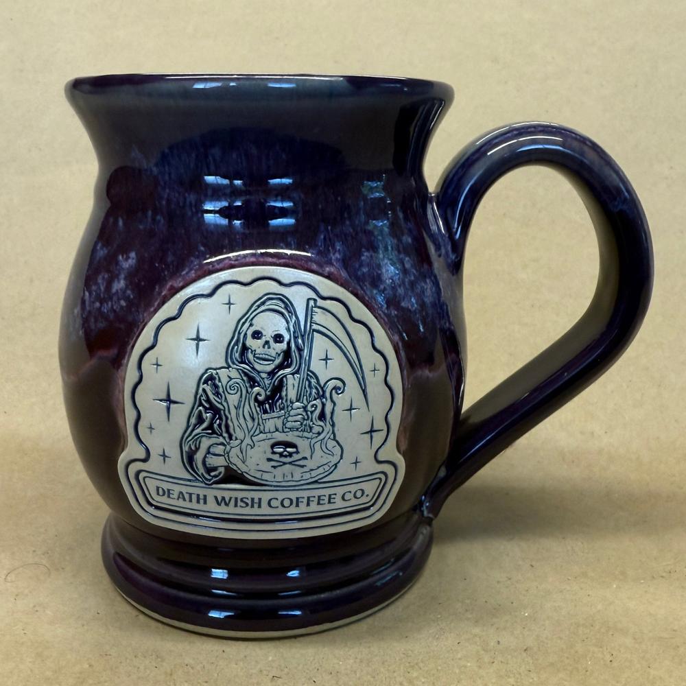 Death Wish Coffee Grim Reaper Grey Fox Mug-2022 #3555/4500