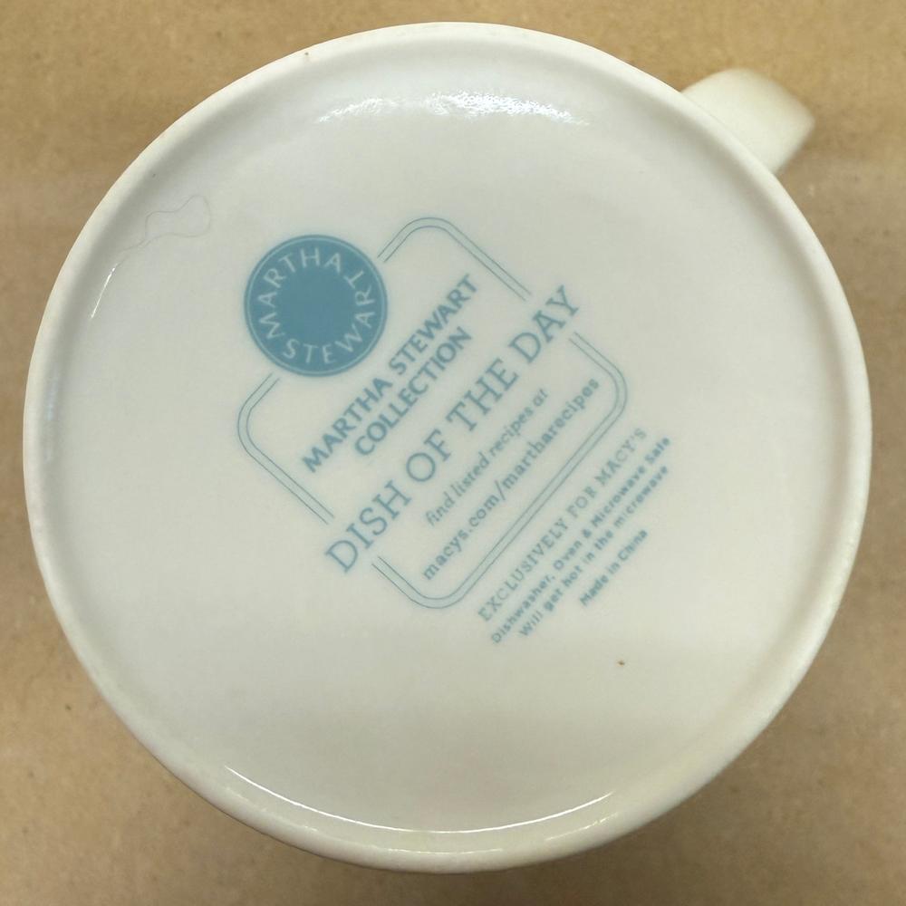 Martha Stewart Collection for Macy's World's Coffee Flavors Mug
