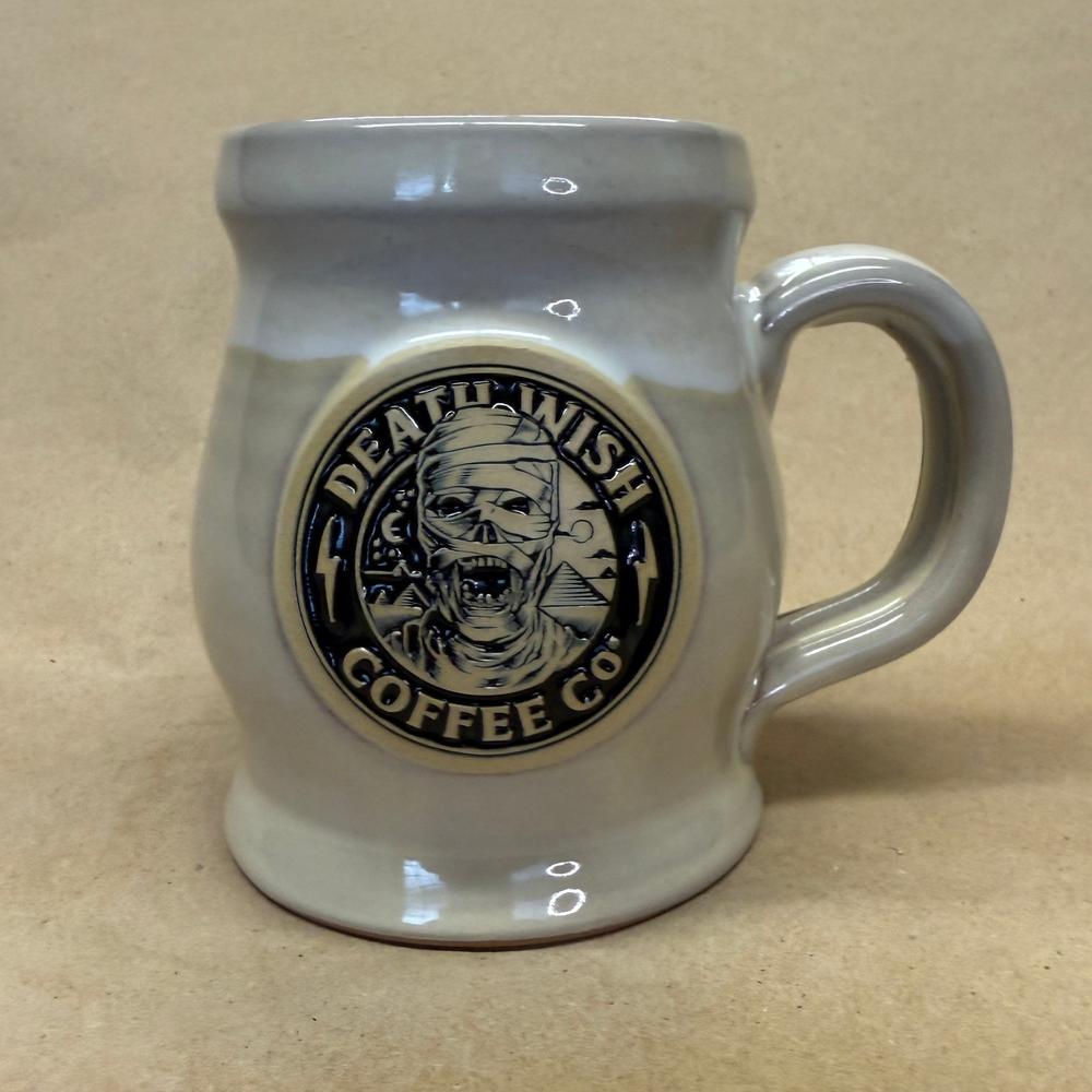 Deneen Pottery Death Wish Coffee Co Mummy Mug-2023 #1866/3500