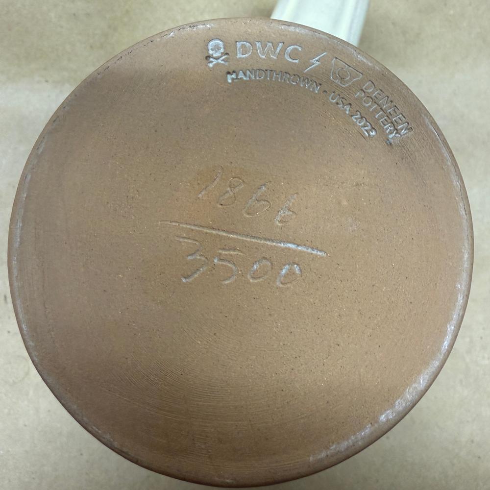 Death Wish Coffee Mummy Deneen Pottery Mug-2023 #1866/3500