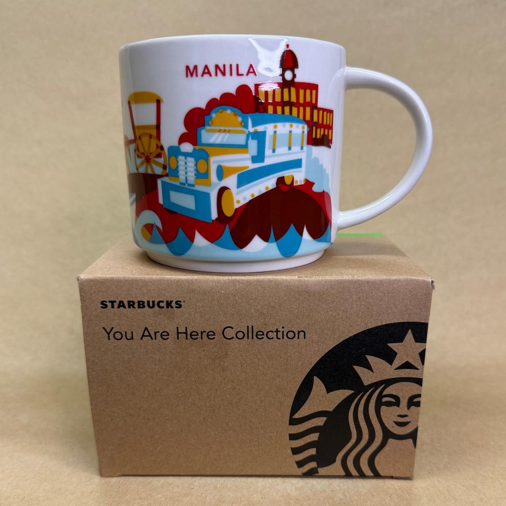Starbucks You Are Here Series Manila Mug NIB-2017
